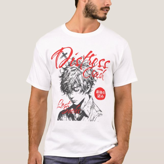 Modern bedruckter T - Shirt - stilvoll & trendig g (Vorderseite)