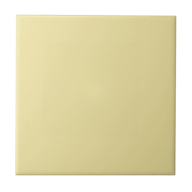 Modern Beige Monochrome Fliese (Vorderseite)