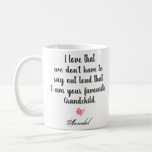 Modern beliebtes Großkind, lustig, sonderbar Kaffeetasse