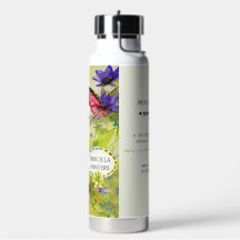 Modern bemalt gefrorener Wasserfarbenfrosch mit Gi