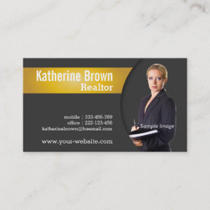Modern, beruflich, Realtor, wirkliches Anwesen, Visitenkarte