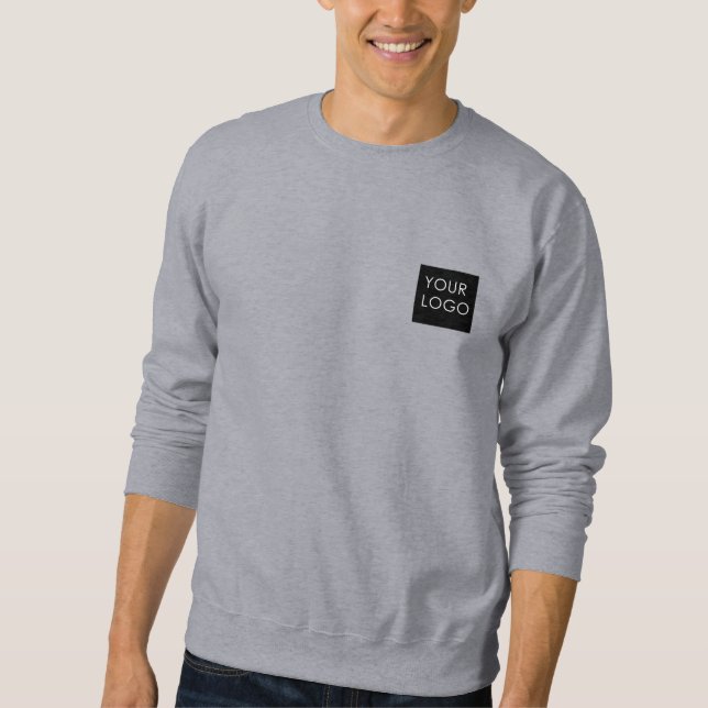 Modern Berufliches Firmenlogo Sweatshirt (Vorderseite)
