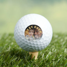 Modern Best Ever Bonus Vater | Foto Golf Balls Golfball