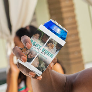 Modern Best Ever Bonus Vater   FotoCollage Dosenkühler