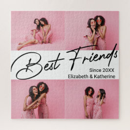 Modern Best Friends 4 Foto Collage Geschenk