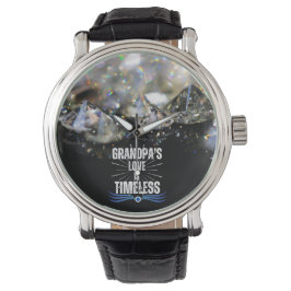 Modern Best Opa je Diamond Keepake Einfach Armbanduhr