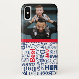 Modern Best Vater Ever Foto & Kalligrafie Case-Mate iPhone Hülle