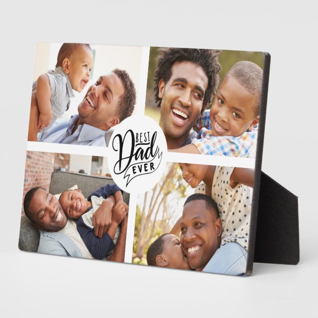 Modern Best Vater Foto Template Fotoplatte (Seite)