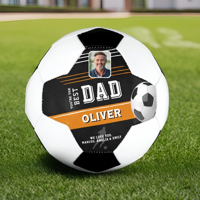 Modern Best Vater Pater Keepake Foto Football Fußball (Von Creator hochgeladen)
