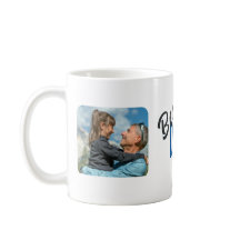 Modern Best Vater Zwei Foto Kaffee Tasse