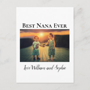 Modern Beste Nana Aller Zeiten Foto Postkarte