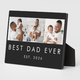 Modern Bester Dad Aller Zeiten 3 Fotos Fotoplatte