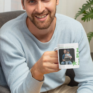 Modern Bester Dad Aller Zeiten   Fotocollage Kaffeetasse