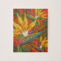 Modern Birds Of Paradise Floral Challenging