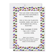 Modern Birthday Pixel Car Seamless Pattern