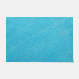 Modern Blue Abstrakt Fußmatte