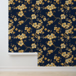 Modern Blue Gold Art Deco #4 Tapete<br><div class="desc">Modern Blue Gold Art Deco</div>