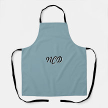Modern Blue Initial