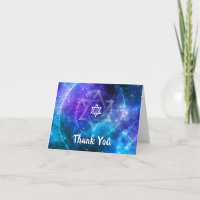Modern Blue Lila Galaxy Bat Bar Mitzvah geflogen
