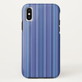 Modern Blue Lila Stripe iPhone Case-Mate iPhone Hülle
