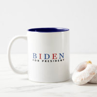 Modern Blue Red Joe Biden für Präsident