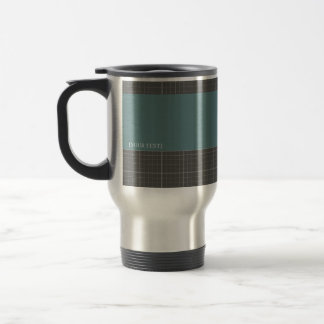 Modern Blueprint Grid Insulated Travel Mug TM02 Reisebecher