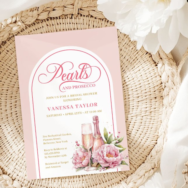 Modern blush and gold bridal shower invitation einladung (Modern blush and gold bridal shower invitation

)