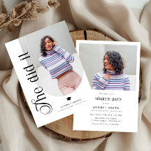 Modern Boho Arch 2 Photos Graduation