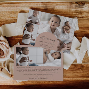 Modern Boho Arch   Lachs - Foto - Birne Ankündigung