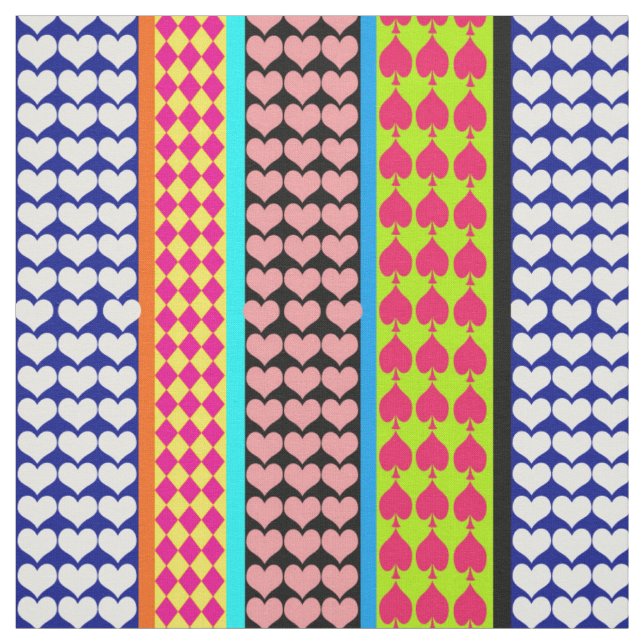 Modern Boho Bohemisch Stripes Stoff (Muster)