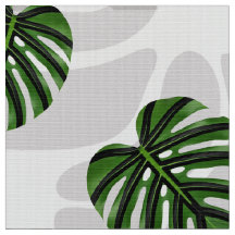 Modern Boho Botanical Leaves Pattern