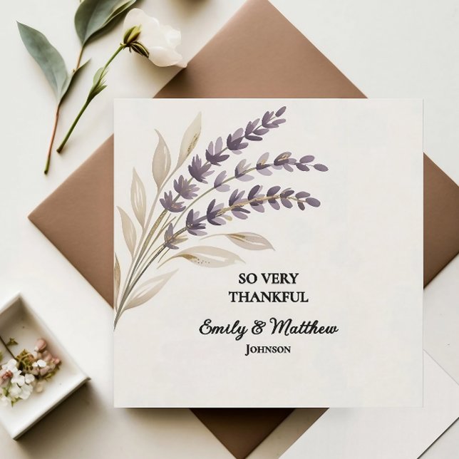 Modern Boho Designer Danke Karte (Von Creator hochgeladen)