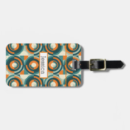 Modern Boho Geometric Gepäckanhänger