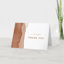 Modern Boho Terracotta Ombre Desert Baby Dusche