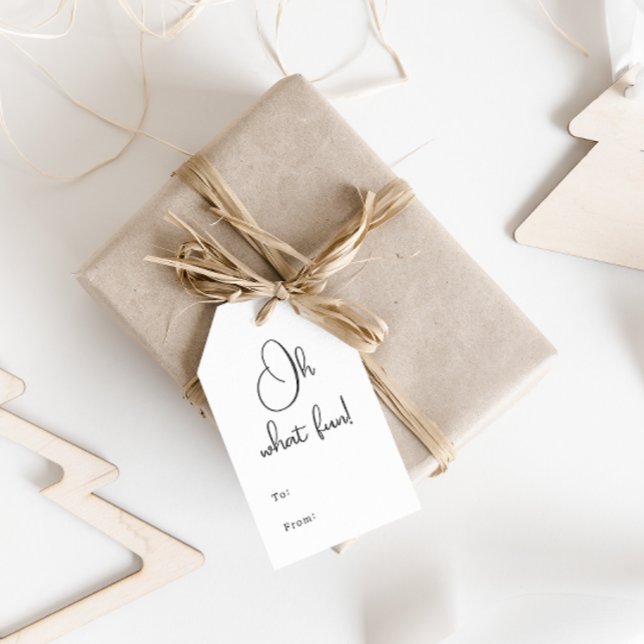 Modern Boho, was Spaß zu und von Geschenkanhänger (Von Creator hochgeladen)