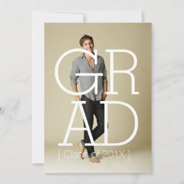 Modern Bold Party Einladung Foto Card