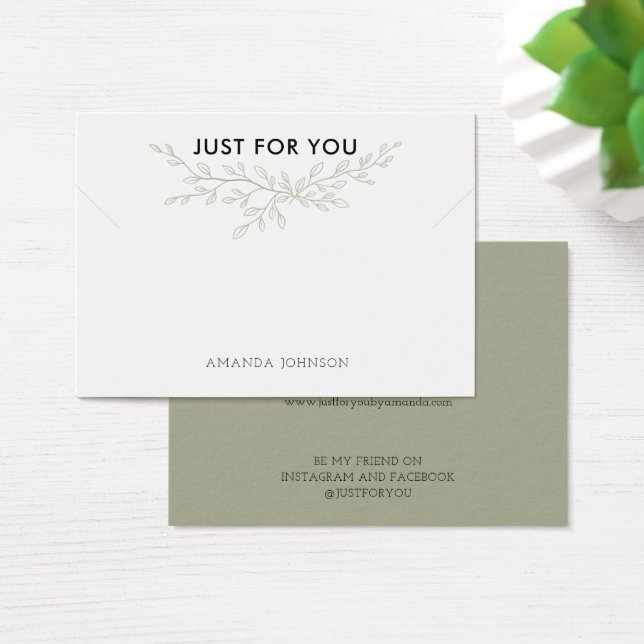 Modern Branch Earth Bracelet Display Card (Schreibtisch)