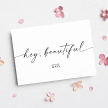 Modern Branded Hey Beautiful Danke