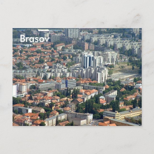 Modern Brasov Postkarte (Vorderseite)