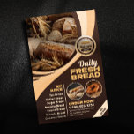 Modern Brown Brown Bakery Shop Backen Catering Flyer<br><div class="desc">Suchen Sie eine Möglichkeit, das köstliche Brot Ihrer Bäckerei zu fördern? Diese aufschlussreiche Flyer-Vorlage ist die Antwort! Das warme Design mit Bildern von frisch gebackenem Brot wird sofort zu Mund Wasser machen und die Kunden gezeichnet. Mit Leichtigkeit individualisieren - mit dem Branding Ihrer Bäckerei, den Kontaktdaten und einer verführerischen Liste...</div>
