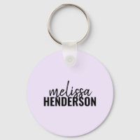 Modern Brush Script Name Einfache Taste