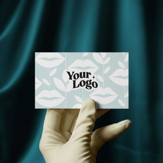 Modern Business Card – Qr code & logo Visitenkarte