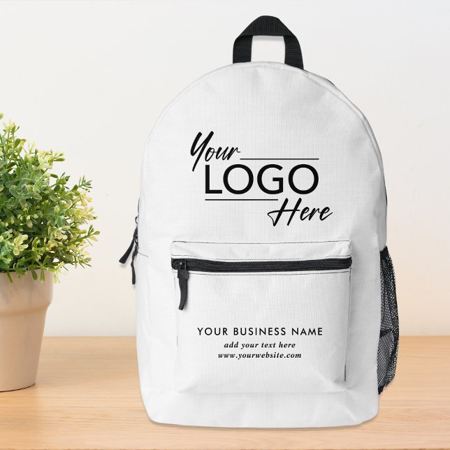Modern-Business-Logo Bedruckter Rucksack (Von Creator hochgeladen)