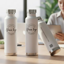 Modern Business logo Custom QR code website