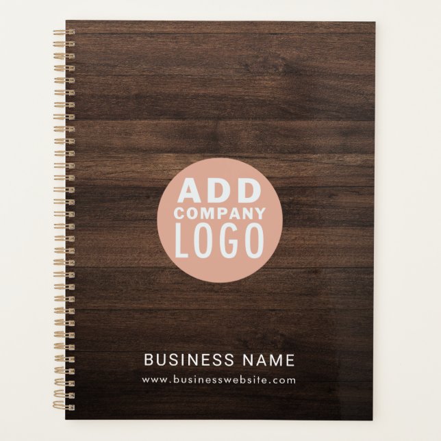 Modern Business Logo Elegant Wood Look 2026 (Devant)