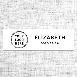 Modern-Business-Logo Namensschild