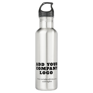 Modern Business Logo Neue Mitarbeiter für kundensp Edelstahlflasche