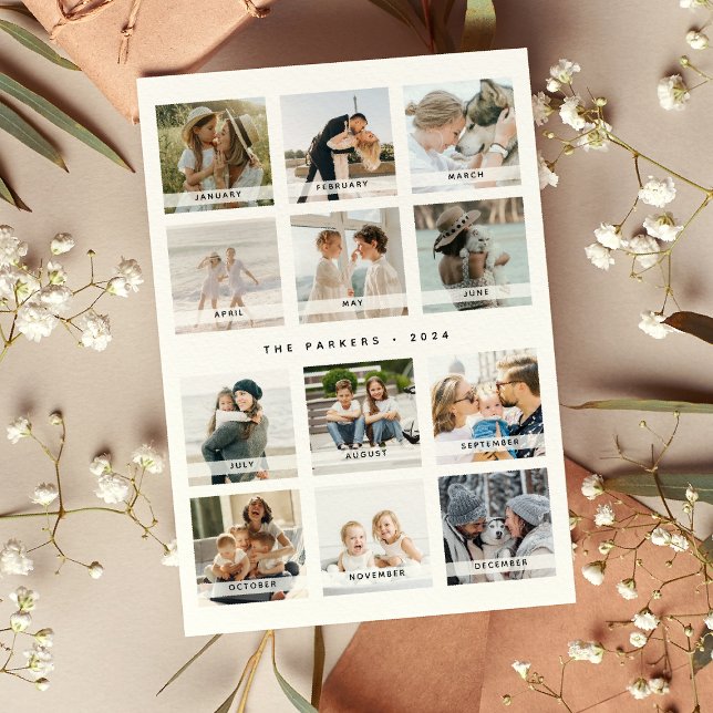 Modern Calendar Foto Collage Weihnachten (Von Creator hochgeladen)