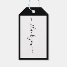 Modern Calligrafy Designer B&W Social Vielen Dank