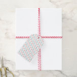 Modern Candy Cane Custom Christmas Geschenk Tag Geschenkanhänger<br><div class="desc">Modern Candy Cane Custom Christmas Geschenk Tag</div>